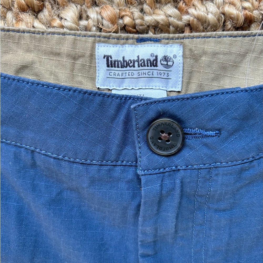 NWT Timberland Men’s Lightweight Flat Front Chino Shorts - Picture 4 of 13
